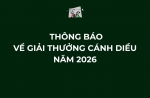 GIẢI THƯỞNG CÁNH DIỀU NĂM 2026